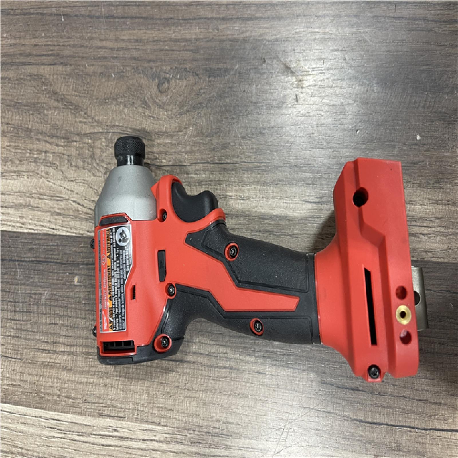 AS-IS Milwaukee 18V Lithium-Ion Brushless Cordless 1/4 in. Compact Impact Driver (Tool Only)