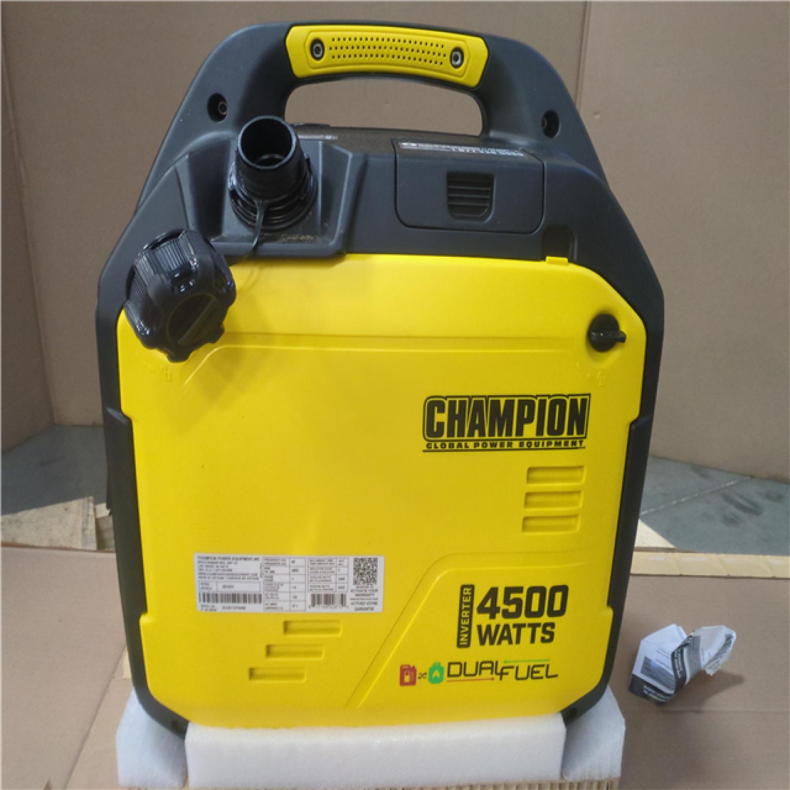 CALIFORNIA AS-IS CHAMPION PORTABLE POWER GENERATOR