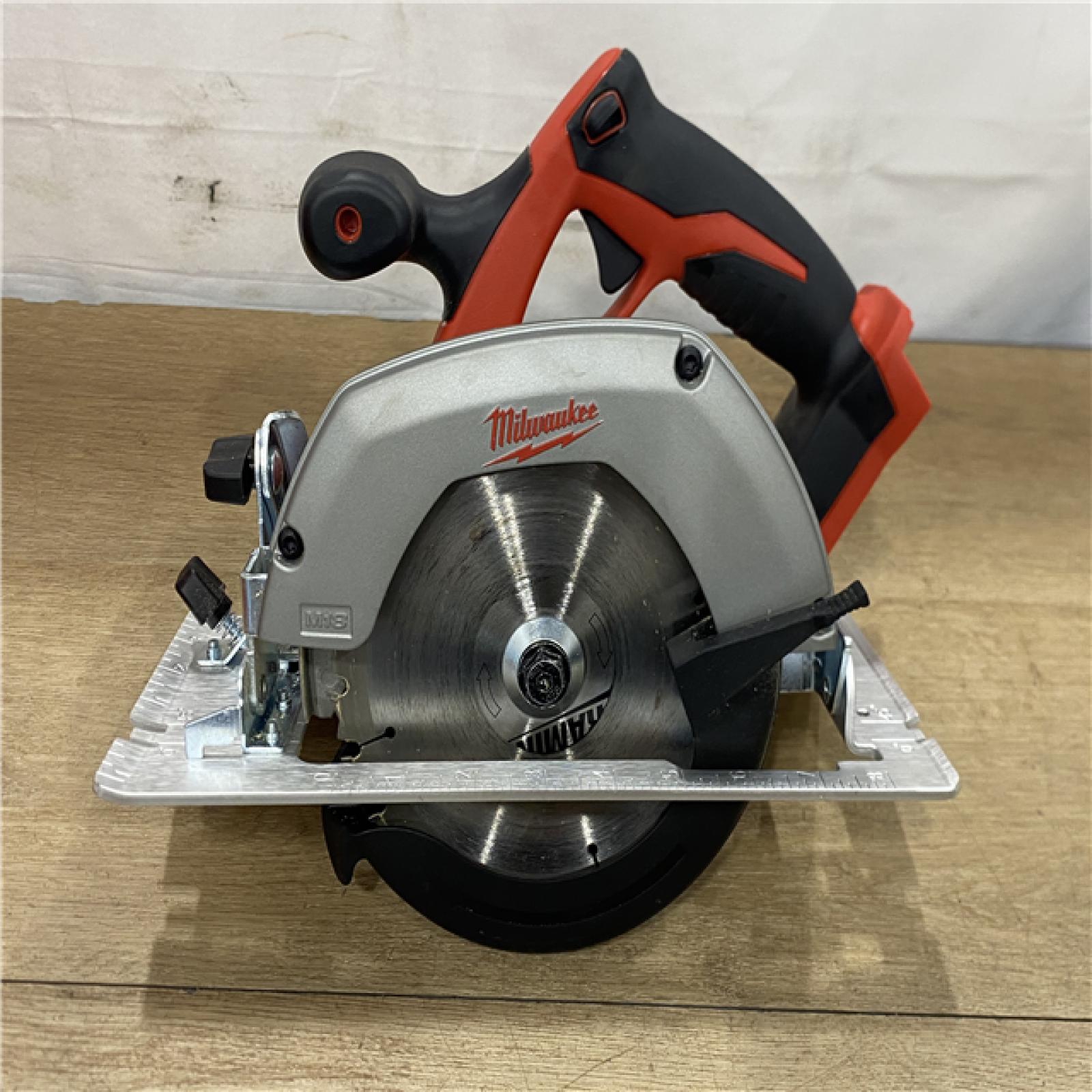 AS-IS Milwaukee 18V Lithium-Ion Cordless 6-1/2 in. Circular Saw (Tool-Only)