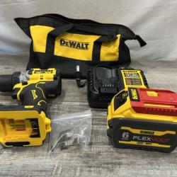 AS-IS DEWALT 20V MAX XR Lithium-Ion Brushless Cordless 1/2 in. Drill/Driver Kit