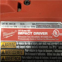 AS-IS Milwaukee FUEL 18V Lithium-Ion Brushless Cordless Hammer Drill and Impact Driver Combo Kit