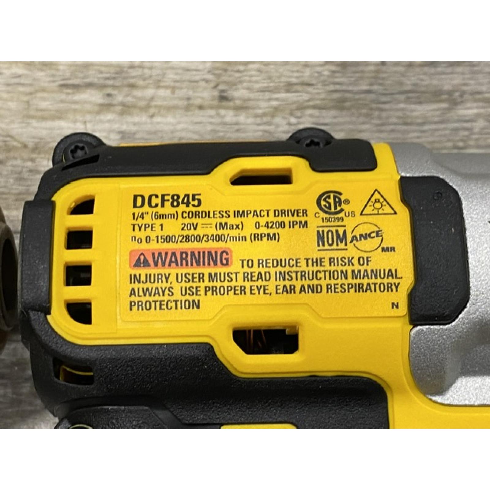 AS-IS DEWALT 20V MAX Lithium-Ion Cordless 2-Tool Combo Kit