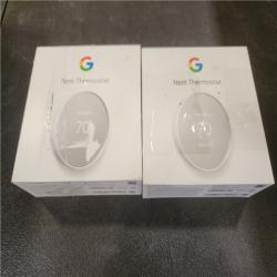 Phoenix AS-IS Google Nest Thermostat - Smart Programmable Wi-Fi Thermostat - (2-Pack)