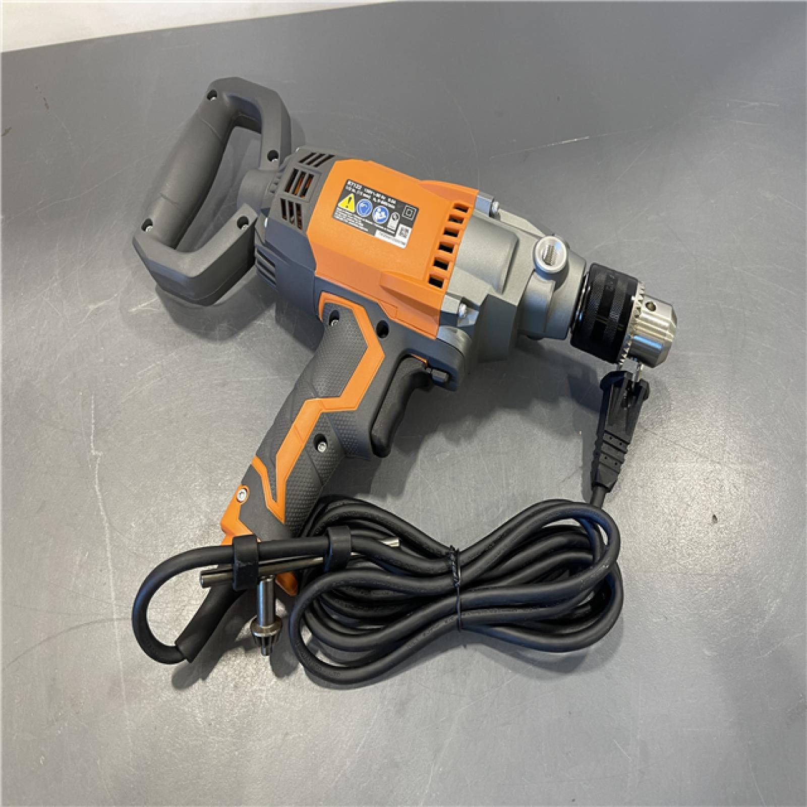 AS-IS - Ridgid Drill, 1/2-Inch Spade Handle Mud Mixer