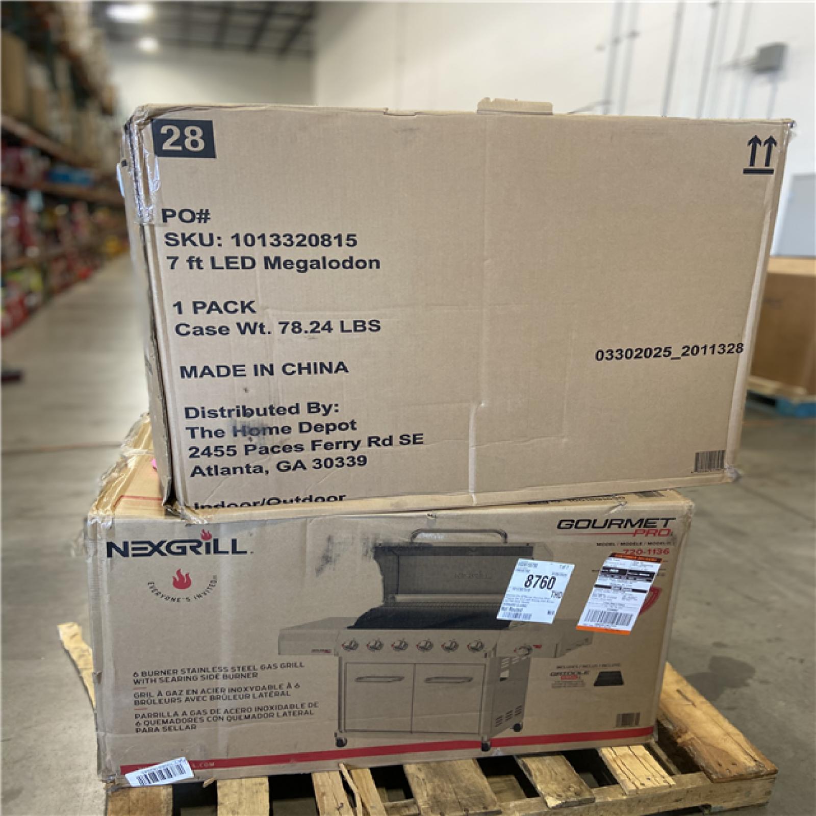 DALLAS LOCATION - AS-IS HOME IMPROVEMENT PALLET