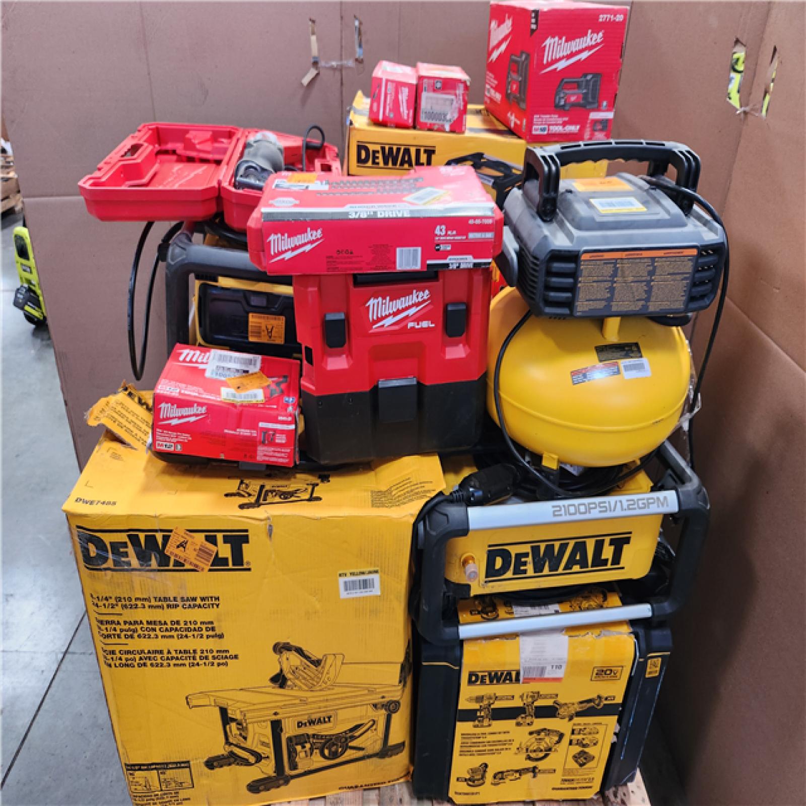 CALIFORNIA AS-IS TOOL PALLET