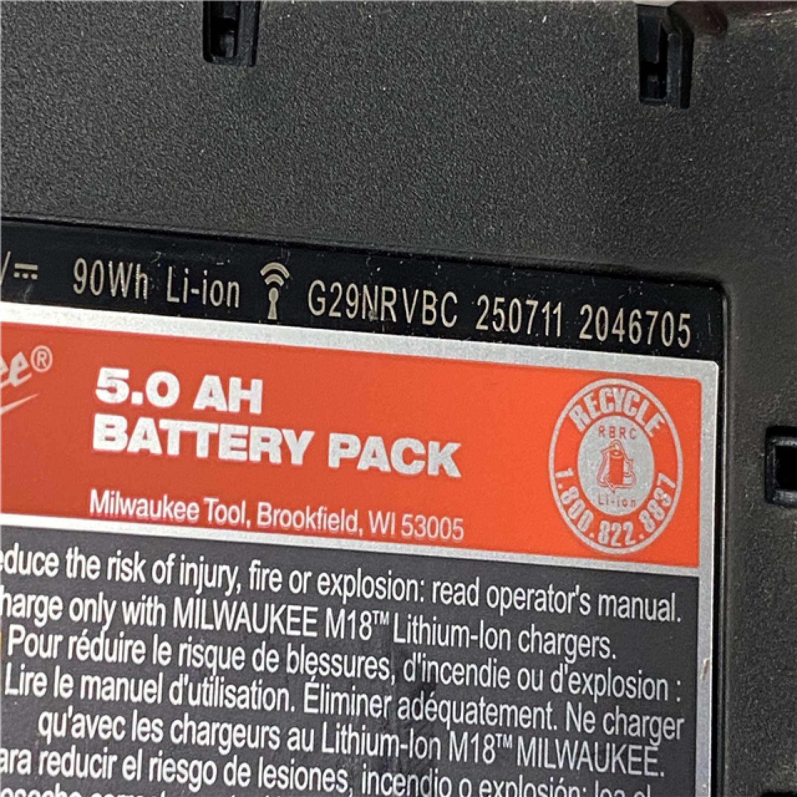 AS-IS Milwaukee FUEL 18V Lithium-Ion Brushless Cordless 1/4 in. Hex Impact Driver Kit