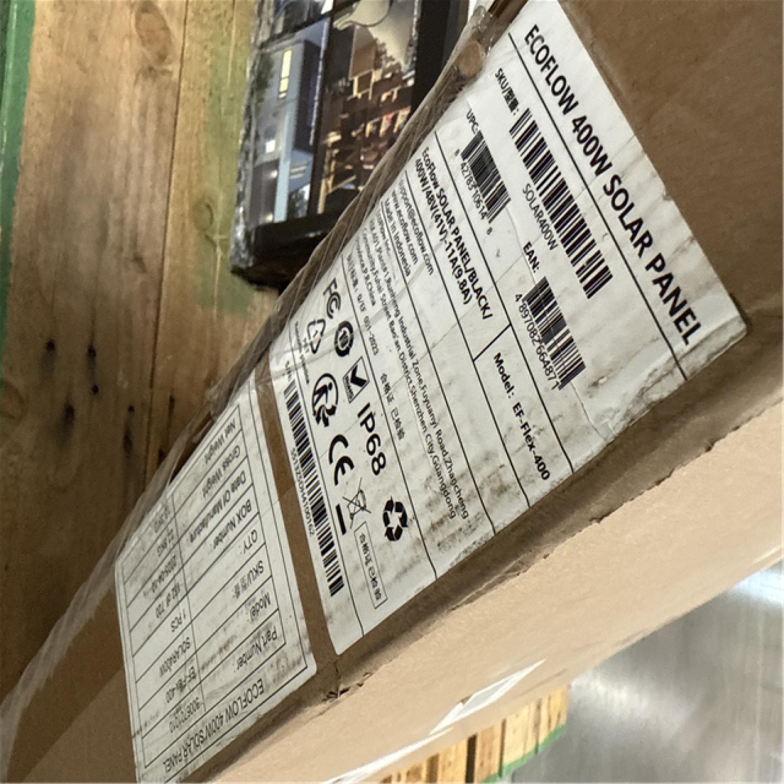 California AS-IS Ecoflow 7200W Battery Generator w/Solar Panel (Damaged Boxes)