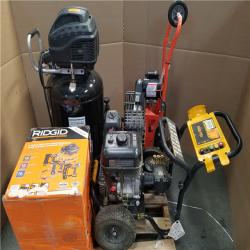 CALIFORNIA AS-IS OUTDOOR POWER EQUIPMENT