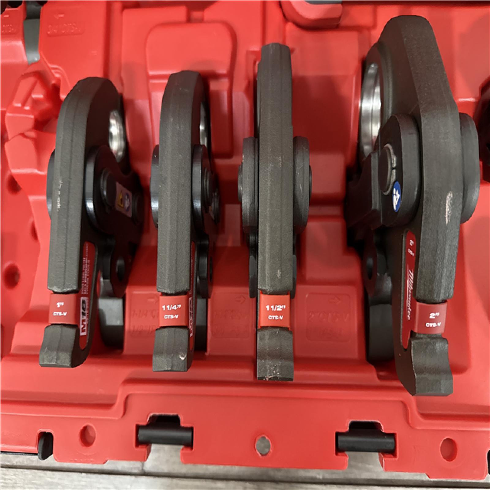 California AS-IS Milwaukee M18 Press Tool Kit  Includes (2) Batteries  Charger & Hard Case