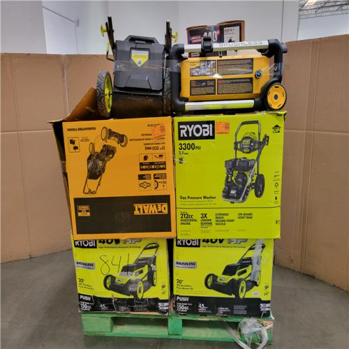 CALIFORNIA AS-IS OUTDOOR POWER EQUIPMENT