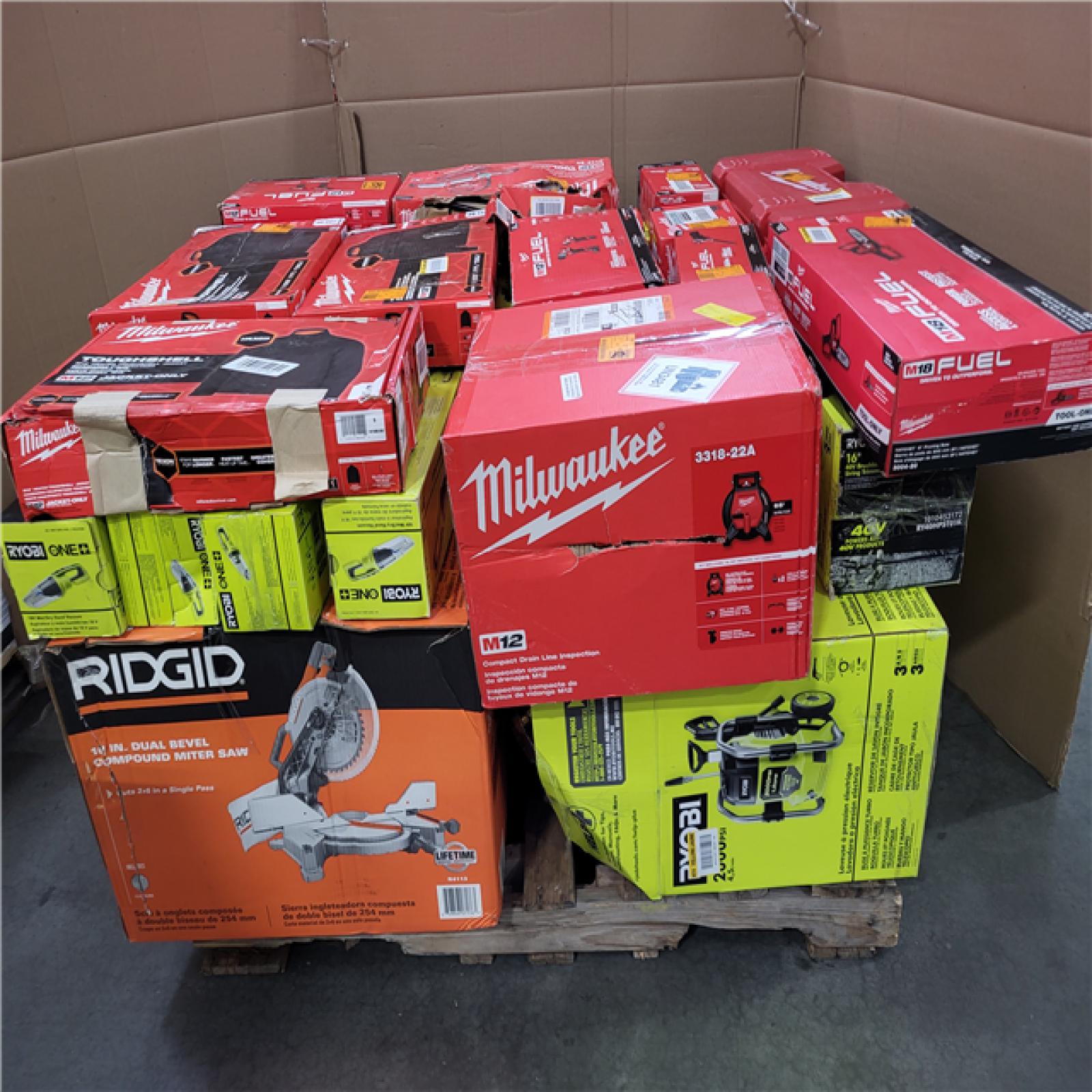 CALIFORNIA AS-IS TOOL PALLET