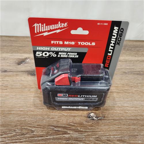 AS-IS New Milwaukee M18 18-Volt Lithium-Ion High Output Battery Pack 6.0Ah