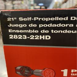 NEW- Milwaukee 18 FUEL Brushless Cordless 21 in. Walk Behind Dual Battery Self-Propelled Mower Kit