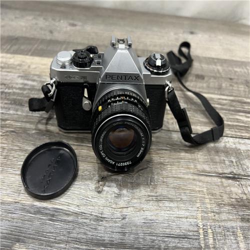 AS-IS Pentax ME Super 35mm SLR Camera Package