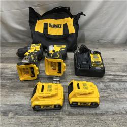 AS-IS DEWALT ATOMIC 20-Volt MAX Lithium-Ion Cordless Combo Kit