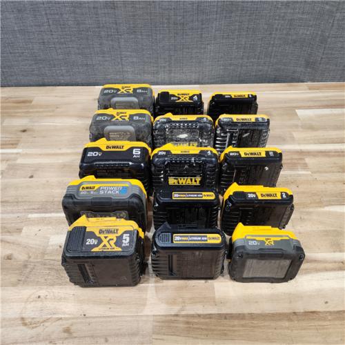 HOUSTON LOCATION - AS-IS DEWALT BATTERY PACK QTY - 15