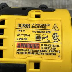 AS-IS DEWALT Atomic 20V Max Lithium-Ion Brushless Cordless Compact 1/4 in. Impact Driver Kit