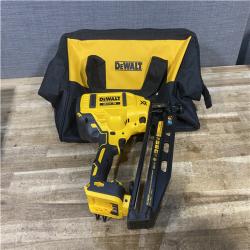 Houston Location AS-IS DEWALT 20V MAX XR 16-Gauge Electric Cordless Angled Finishing Nailer Kit