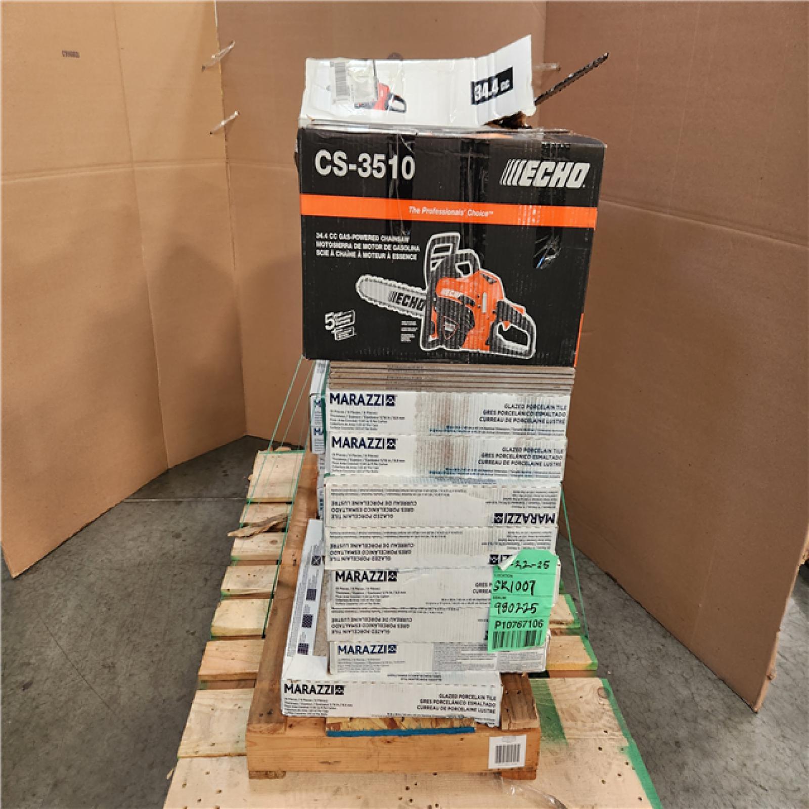 CALIFORNIA AS-IS HOME IMPROVEMENT PALLET