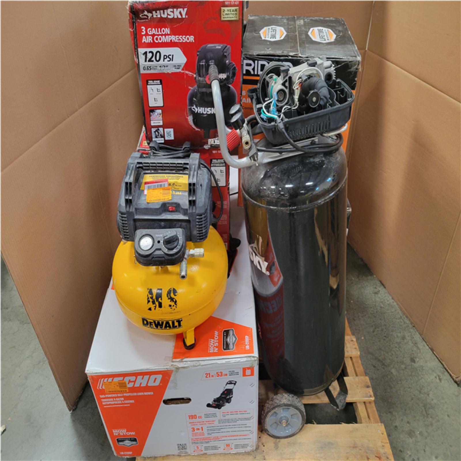 CALIFORNIA AS-IS OUTDOOR POWER EQUIPMENT