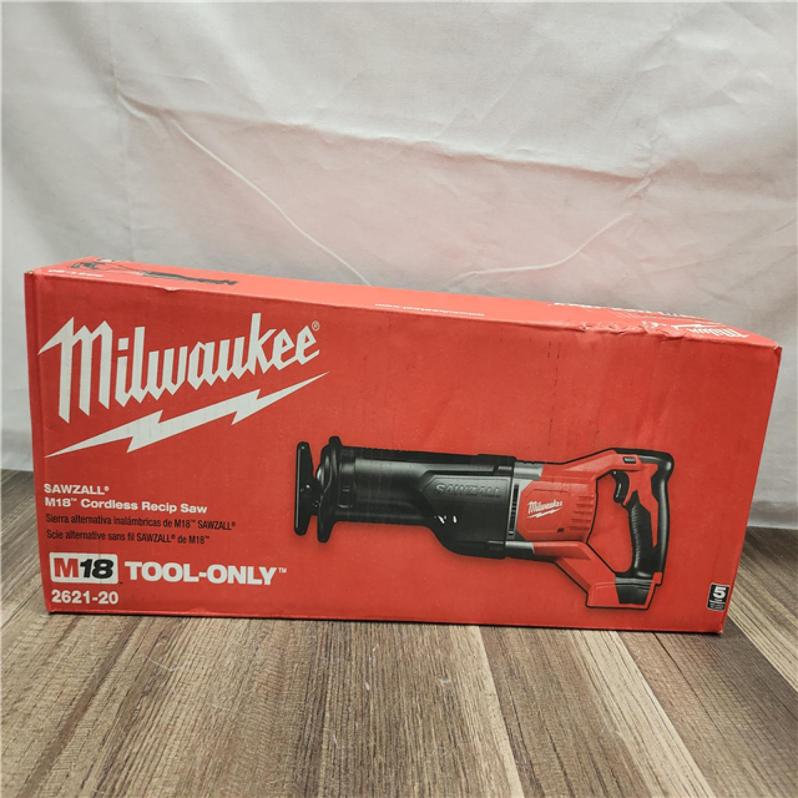 NEW- Milwaukee  M18 SAWZALL Lithium-Ion Cordless Reciprocating Saw (Tool Only)