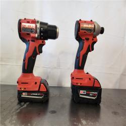 AS-IS- Milwaukee M18 Compact Brushless 2-Tool Combo Kit