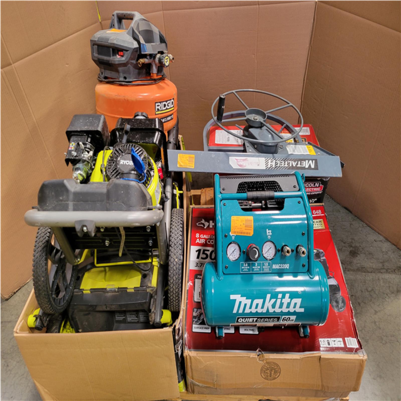 CALIFORNIA AS-IS TOOL PALLET