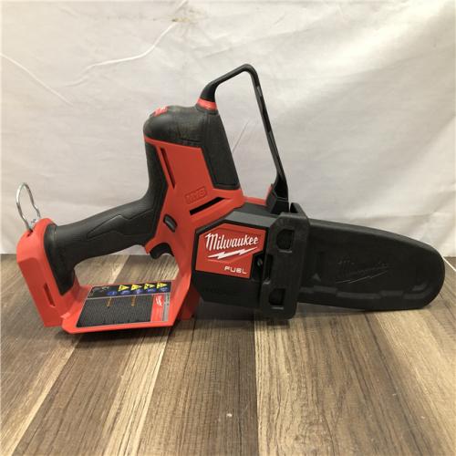AS-IS Milwaukee  FUEL 18V Lithium-Ion Brushless Battery 8 in. HATCHET Pruning Saw (Tool-Only)