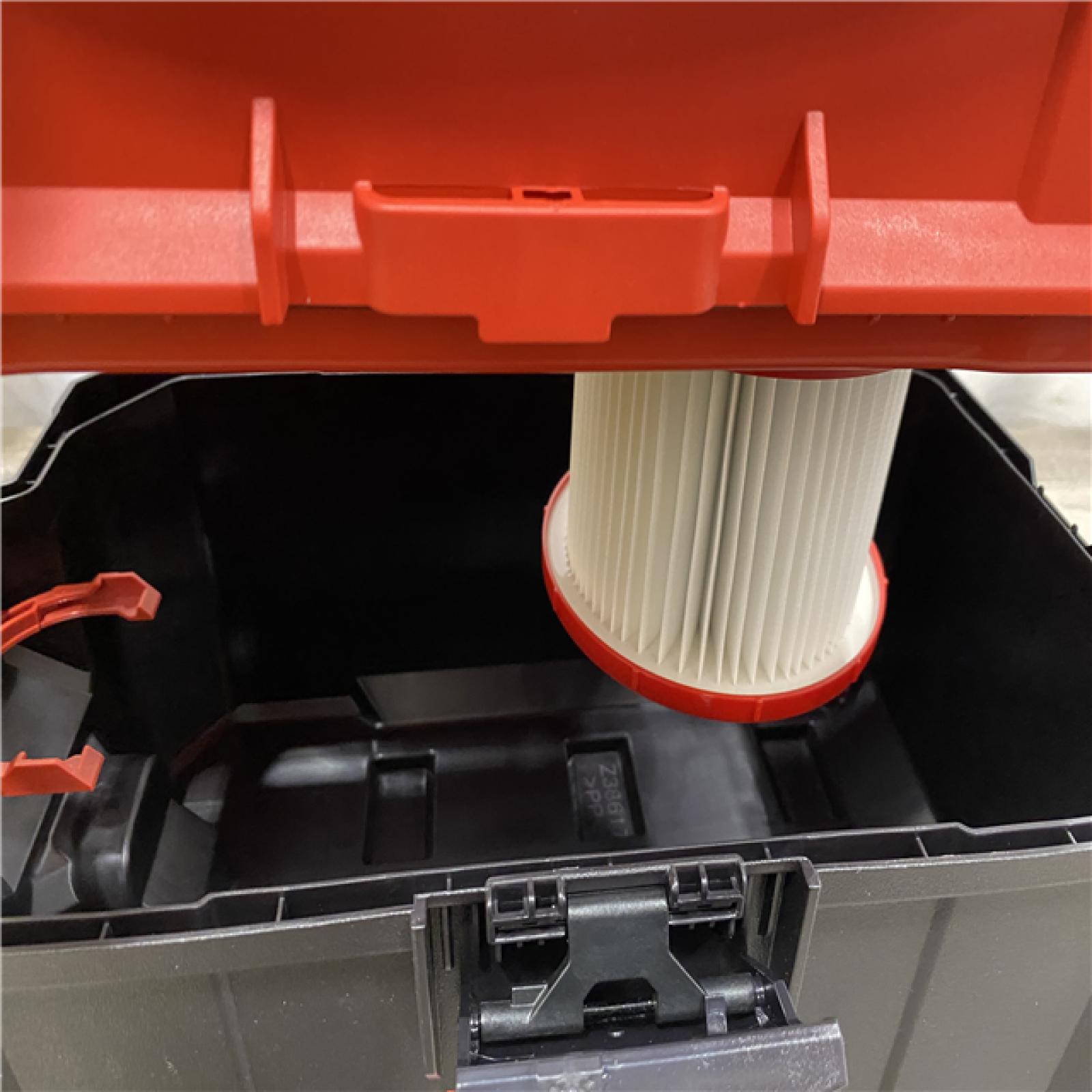 LIKE NEW -  Milwaukee FUEL PACKOUT 18-Volt Lithium-Ion Cordless 2.5 Gal. Wet/Dry Vacuum (Vacuum-Only)