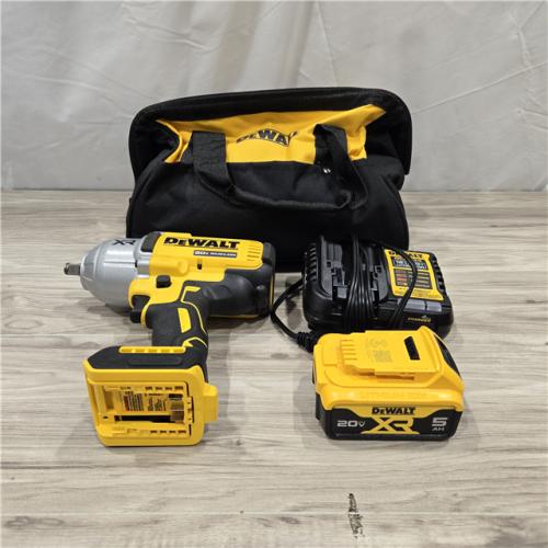 AS-IS Dewalt 20V MAX Cordless 1/2 in. Impact Wrench Kit