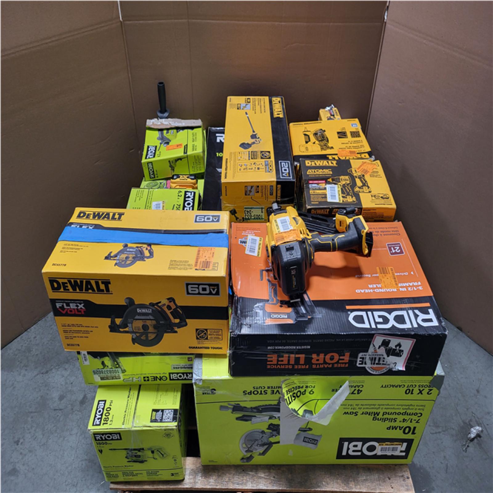 CALIFORNIA AS-IS TOOL PALLET