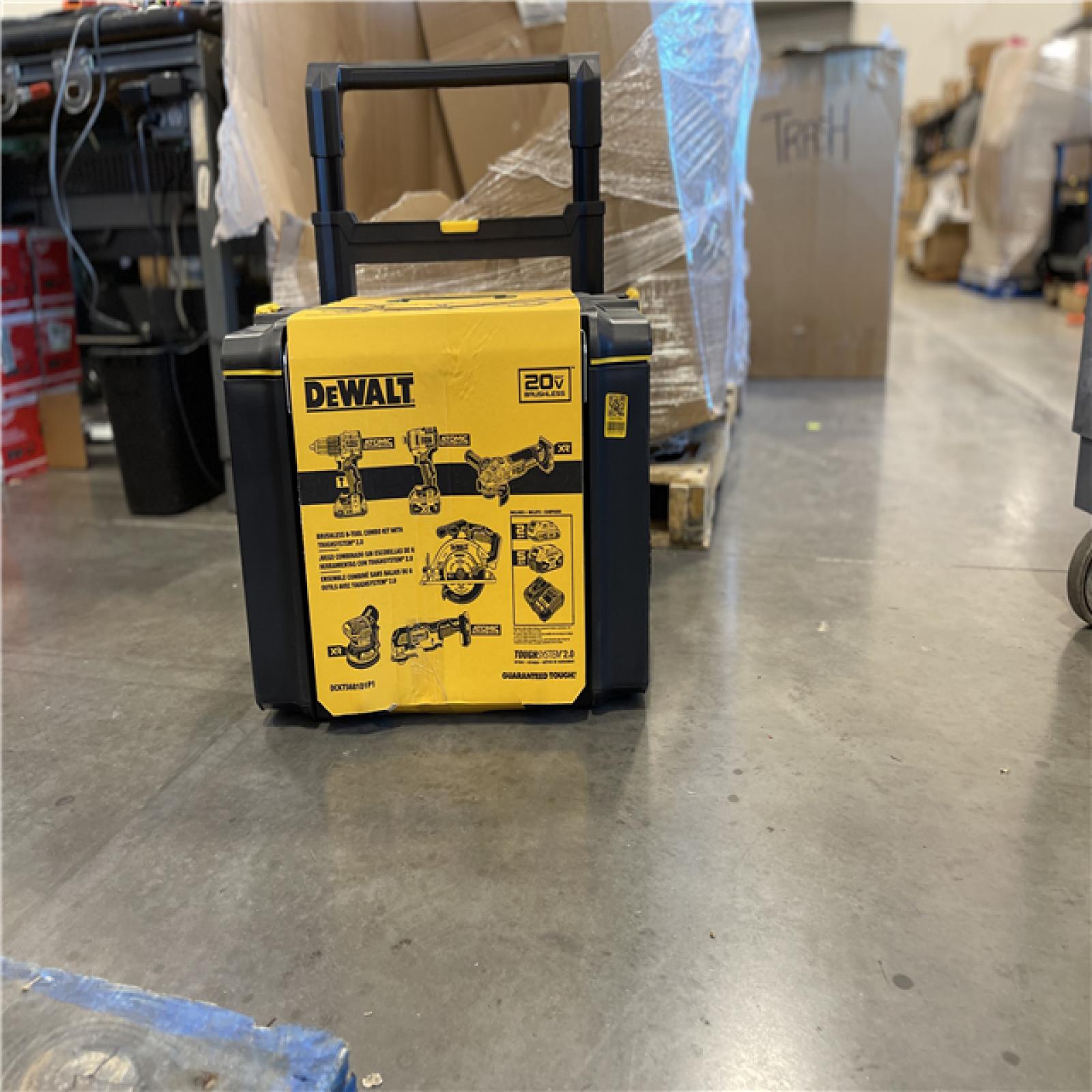 NEW! - DEWALT 20-Volt MAX ToughSystem Lithium-Ion 6-Tool Cordless Combo Kit