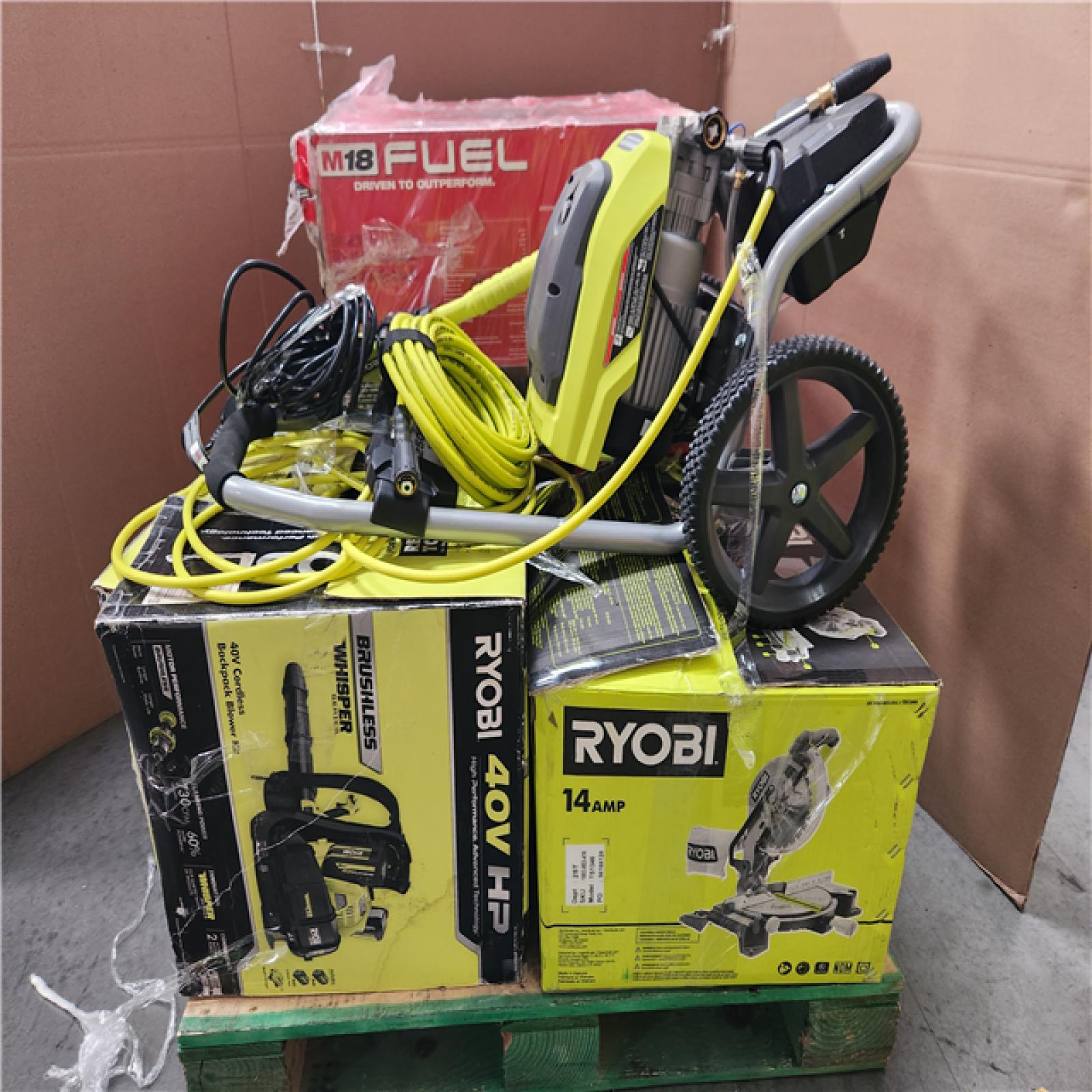 CALIFORNIA AS-IS TOOL PALLET