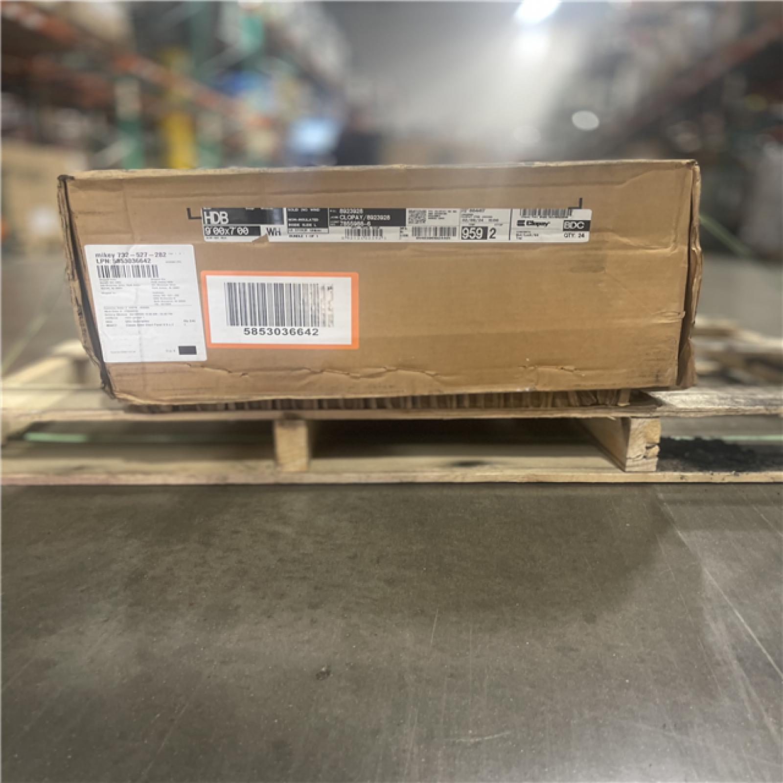 DALLAS LOCATION- CLOPAY NON INSULATED GARAGE DOOR MODEL HDB