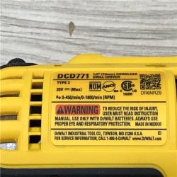 AS-IS DEWALT 20V MAX Cordless 1/2 in. Drill/Driver Kit