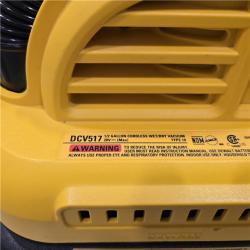 AS-IS DEWALT 20V MAX Cordless 1/2 Gal. Wet/Dry Portable Vacuum (Tool-Only)