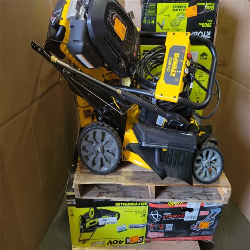 CALIFORNIA AS-IS OUTDOOR POWER EQUIPMENT