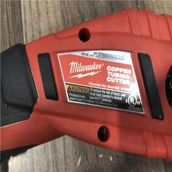 AS-IS Milwaukee M12 12V Lithium-Ion Cordless Copper Tubing Cutter (Tool-Only)