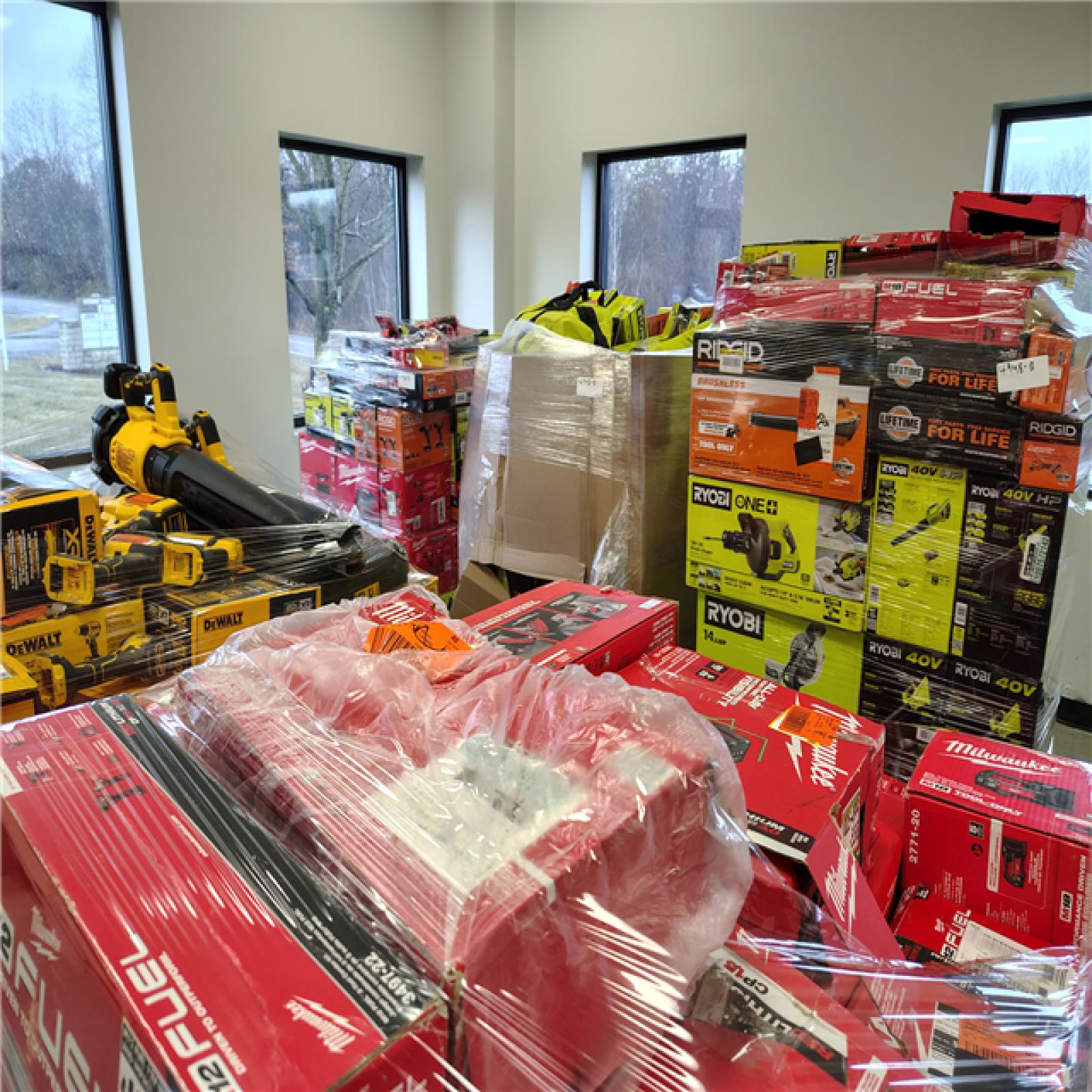 Pittston Location As-Is Power Tools Partial Truckload (6 Pallets) 4948-B