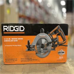 NEW! - RIDGID THRUCOOL 15 Amp 7-1/4 in. Worm Drive Circular Saw