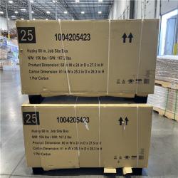 DALLAS LOCATION - AS-IS HUSKY 60IN JOB SITE BOX -(2 UINITS)