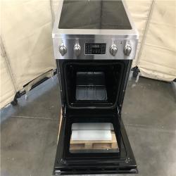 California NEW Lanbo 24 Inch 2.9 Cu.Ft Freestanding Electric Range with Air Fry, Rotisserie and True Convection Oven, Stainless Steel