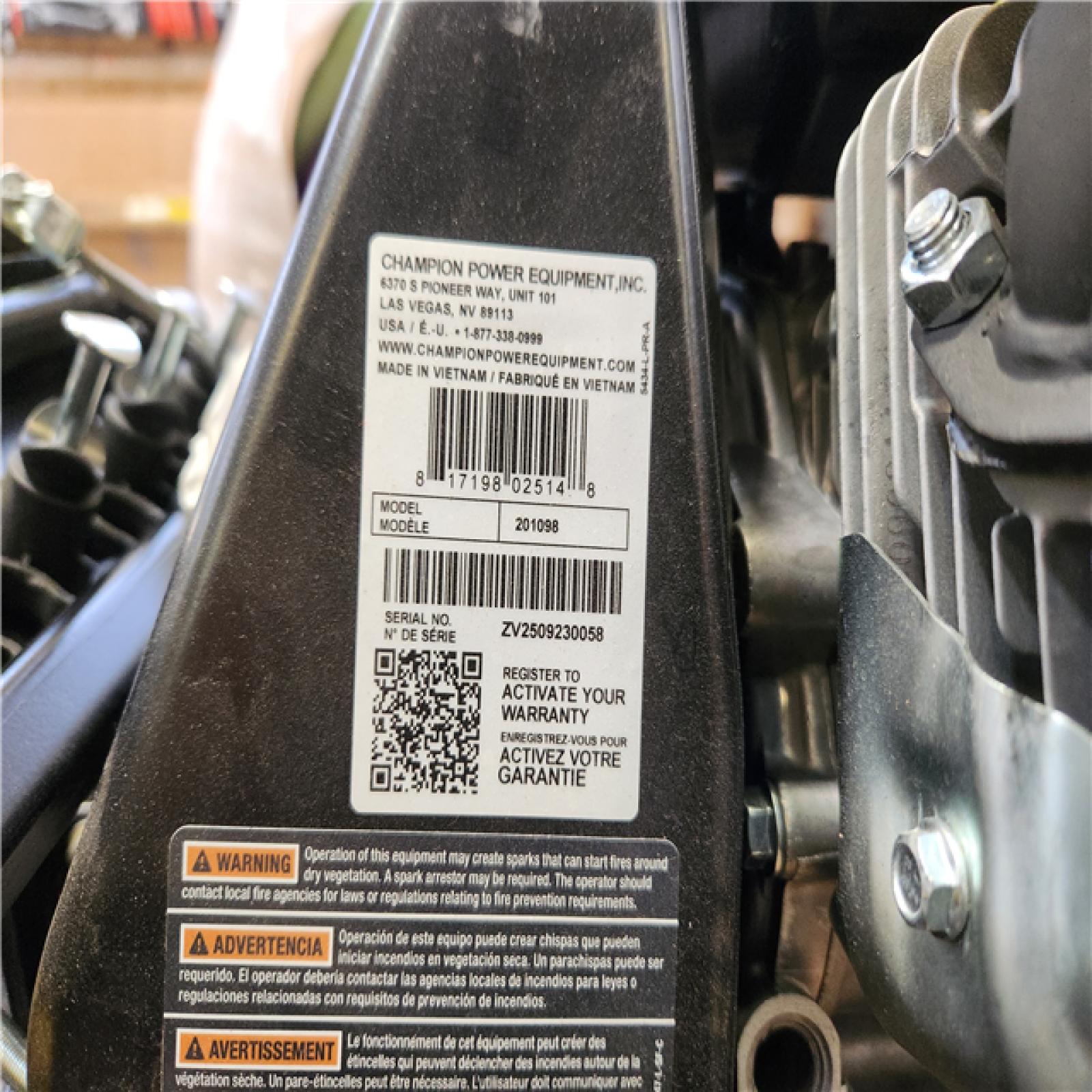 Phoenix NEW Champion Power Equipment 22 in. Counter Rotating Gas Rear Tine Tiller with Self-Propelled Agricultural Tires