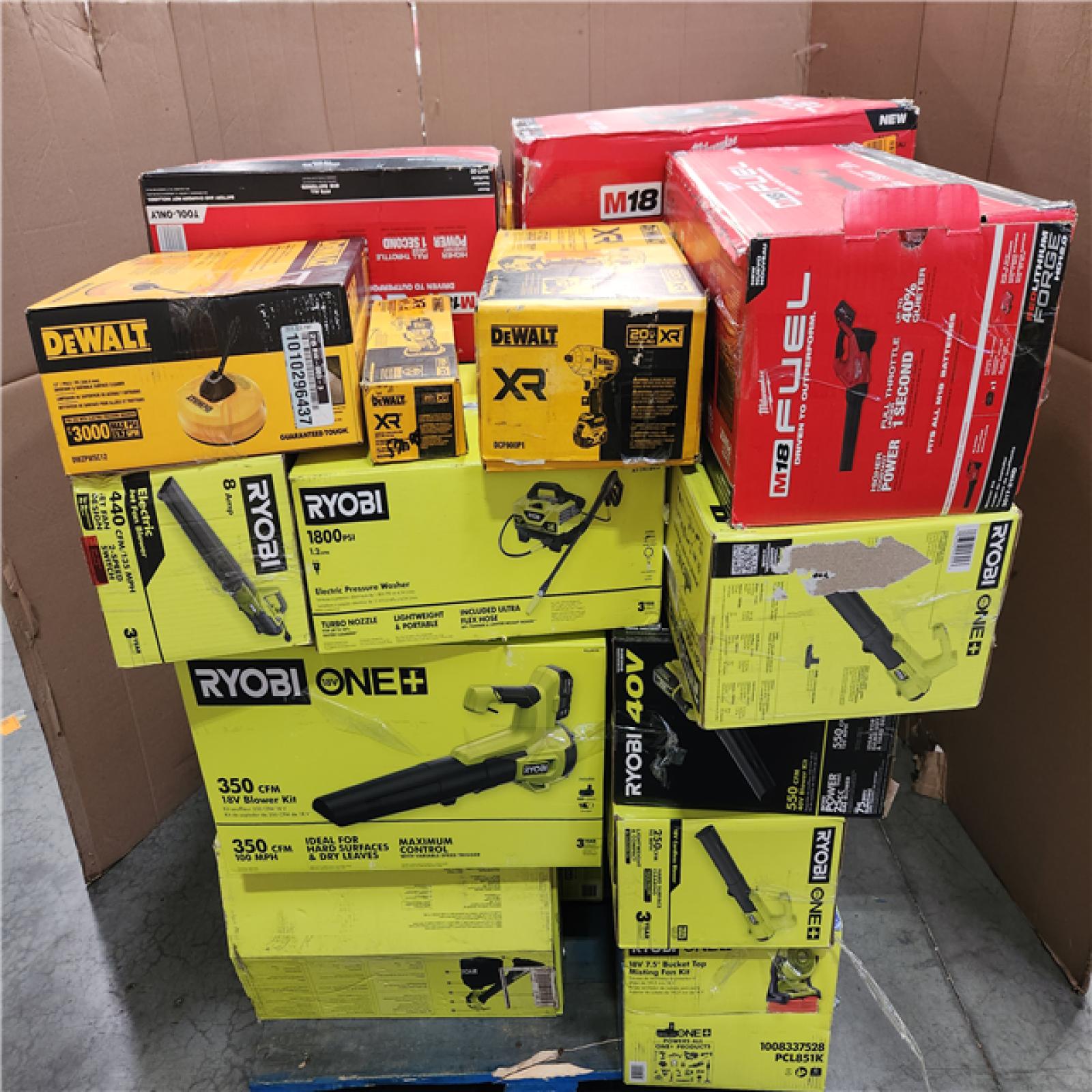 CALIFORNIA AS-IS TOOL PALLET