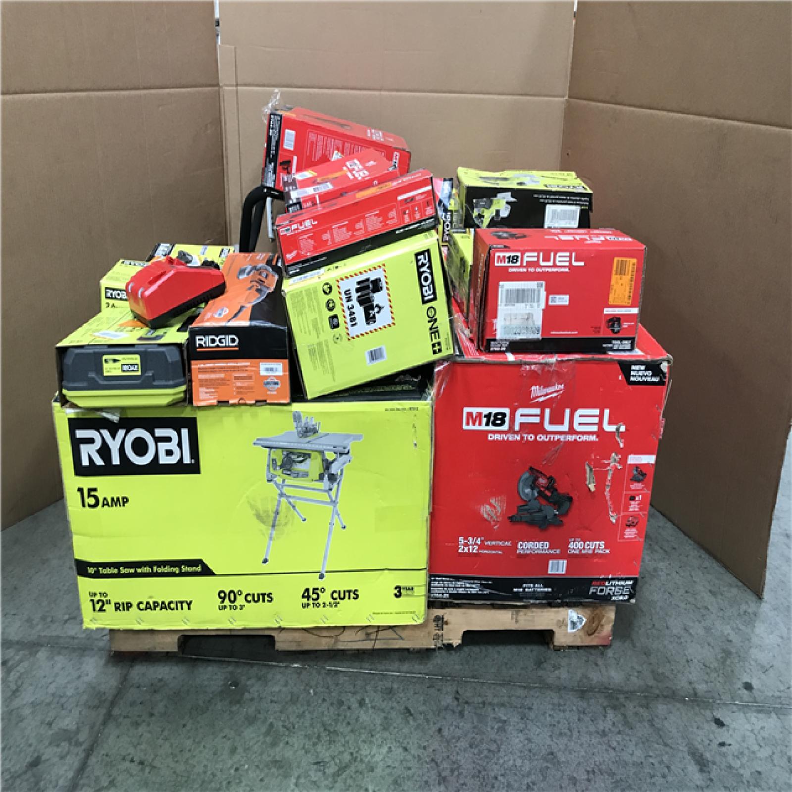 CALIFORNIA AS-IS TOOL PALLET