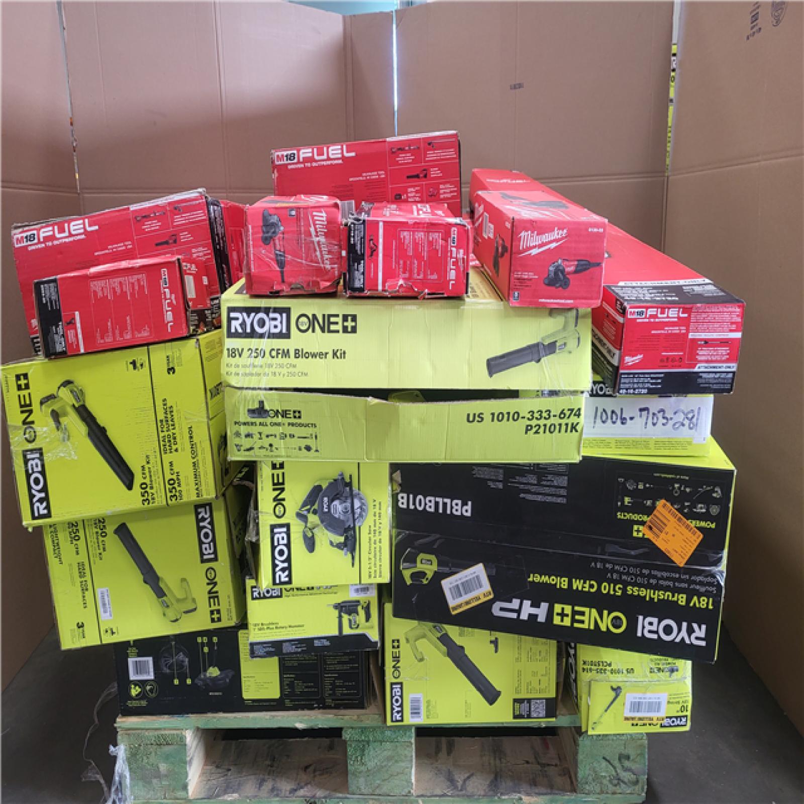 California AS-IS Tool Pallet