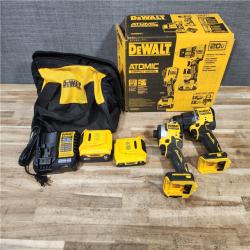 HOUSTON LOCATION - AS - IS DEWALT ATOMIC 20V MAX Lithium-Ion Cordless 2-Tool Combo Kit