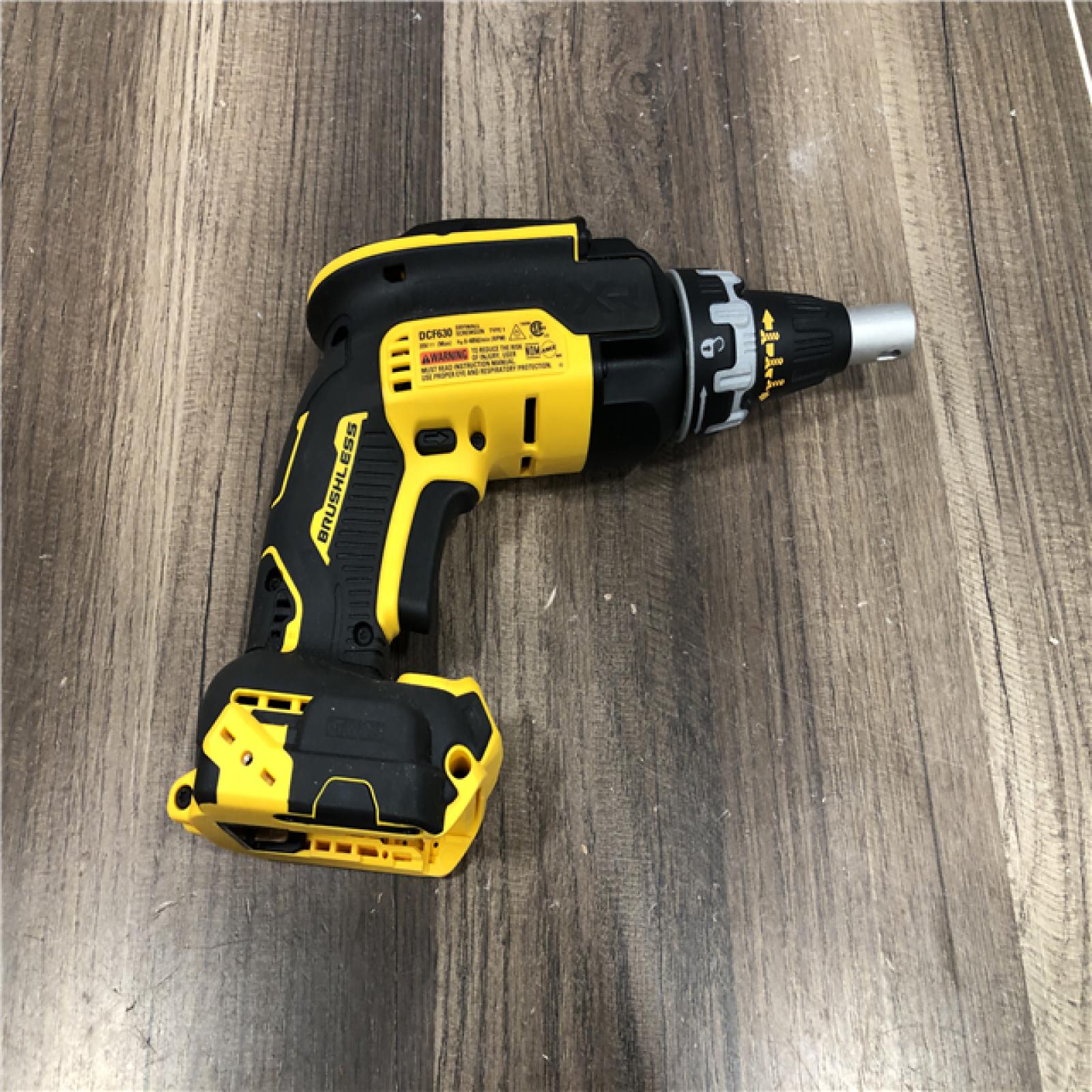 AS-IS DEWALT XR 20V MAX Lithium-Ion Cordless Brushless Screw Gun (Tool Only)