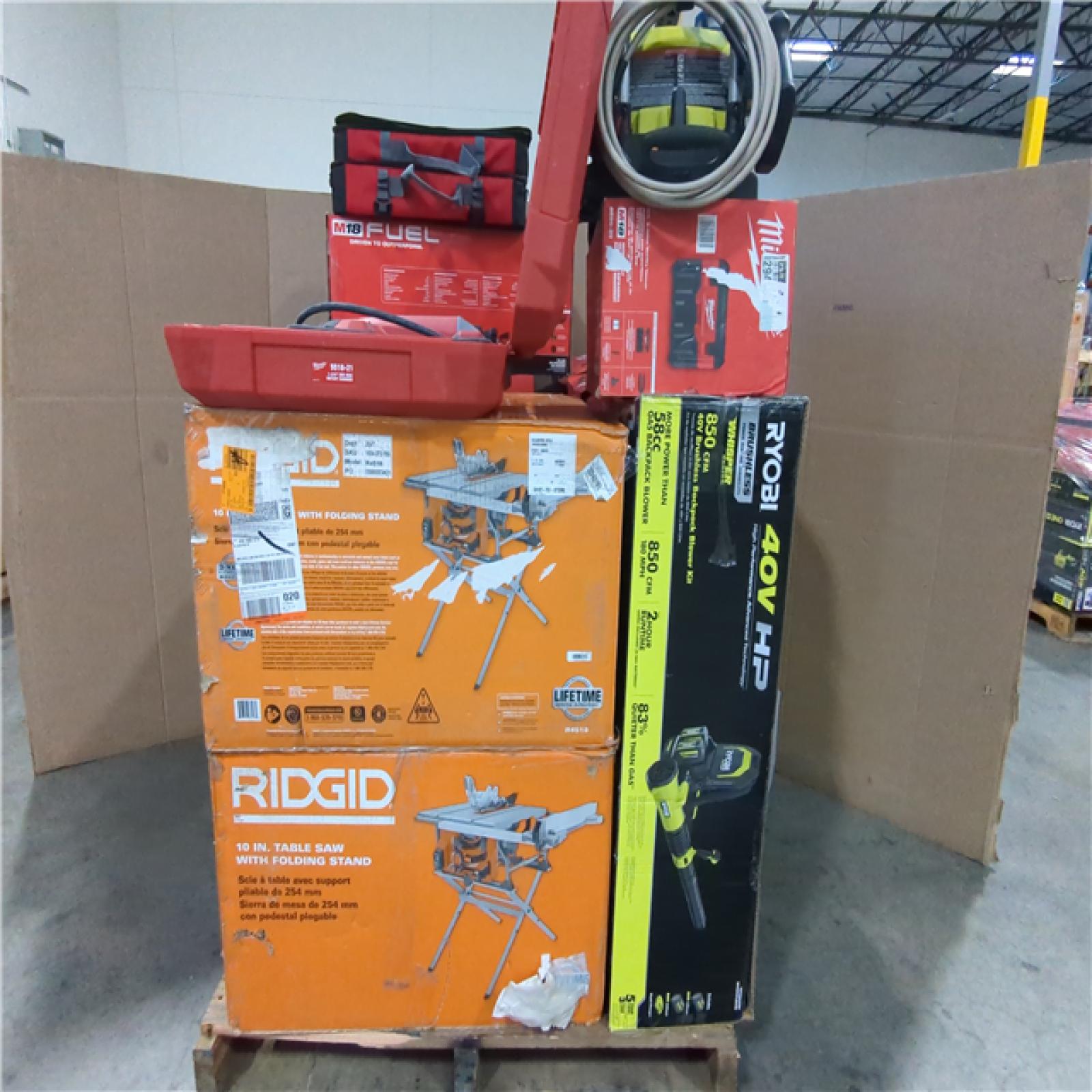 CALIFORNIA AS-IS TOOL PALLET